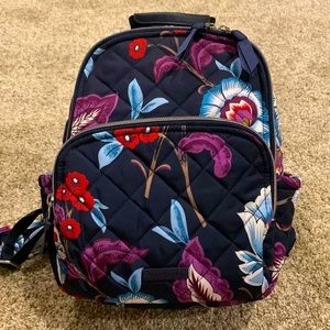 Vera Bradley Small Backpack Mayfair in Bloom - Performance Twill